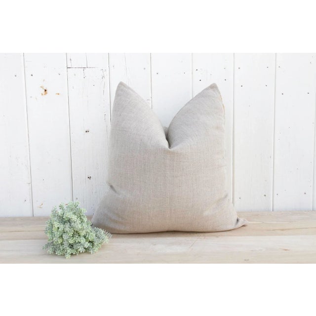 Textile Nomadic Large Vintage Suzani Pillow For Sale - Image 7 of 9