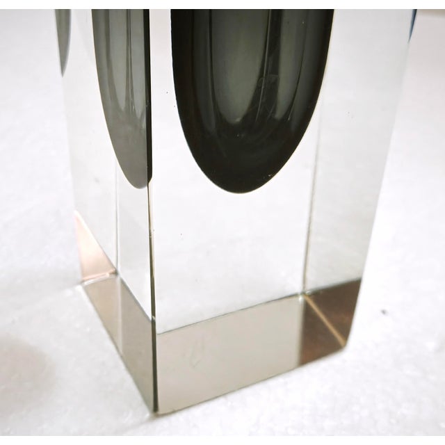 Large Murano Sommerso Glass Vase from Alessandro Mandruzzato, 1970s For Sale - Image 13 of 18