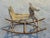 Vintage Rattan and Bamboo Elephant Rocker For Sale - Image 4 of 7
