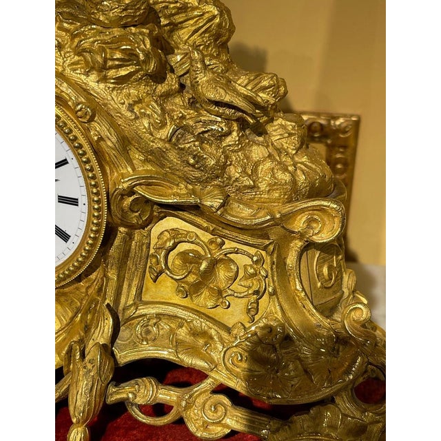 French Mantel Clock / Pendulum Clock, 1870s / 80s For Sale - Image 4 of 15