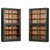 English Painted Glazed Mahogany Display Bookcase, 1940 For Sale - Image 13 of 13
