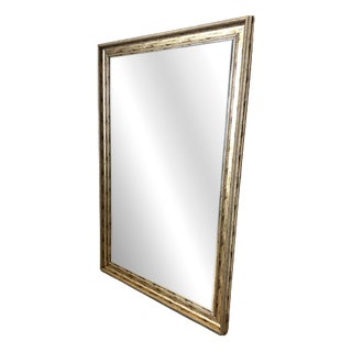 Large Vintage Giltwood Mirror For Sale