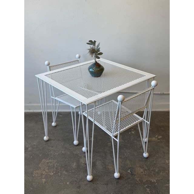 Custom Patio Set by Steve Campos, 3 Pieces For Sale - Image 4 of 14