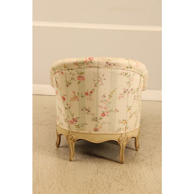 Vintage French Louis XV Style Down Seat Chaise Lounge For Sale - Image 9 of 16