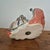 Vintage Tonala Mexico Extra Large Hand Painted Pottery Snail Figurine For Sale - Image 9 of 11