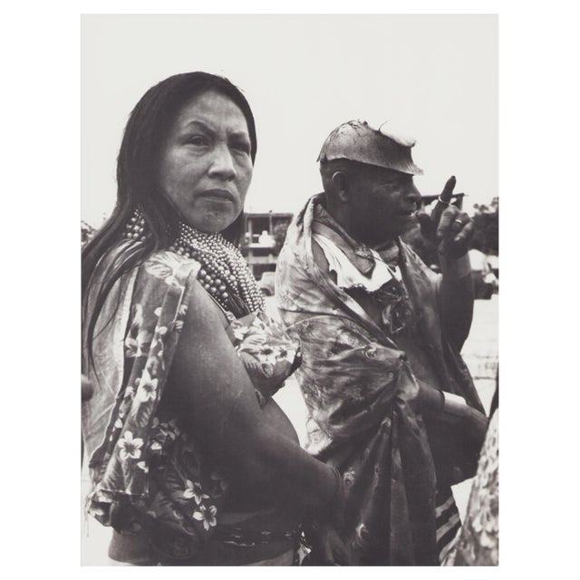 Hanna Seidel, Ecuadorian Indigenous People, Black and White Photograph, 1960s For Sale