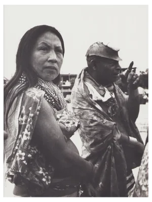 Hanna Seidel, Ecuadorian Indigenous People, Black and White Photograph, 1960s