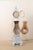 Baby Blue 19th Century Swedish Floor Clock with New Quartz Movement For Sale - Image 8 of 11