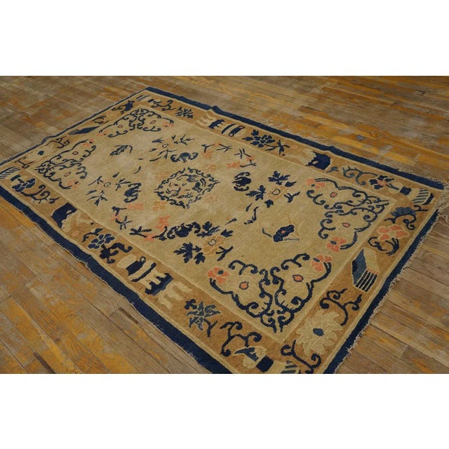 Early 20th Century Chinese Peking Rug For Sale - Image 9 of 9
