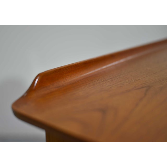 1970s Mid Century Danish Teak Desk and Chair by Svend Aage Madsen For Sale - Image 13 of 16