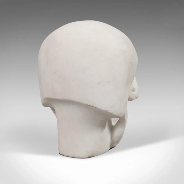 Early 21st Century 20th Century Marble Skull Decorative Ornament For Sale - Image 5 of 11