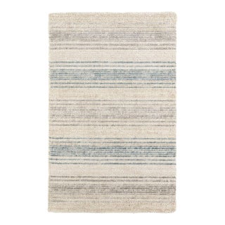 Dash & Albert by Annie Selke Moonshine Woven Cotton/Viscose Rug, 2' x 3' For Sale