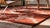 Luxurious Ruby Red Color With Lovely Floral Design Chinese Art Deco Rug For Sale - Image 12 of 13