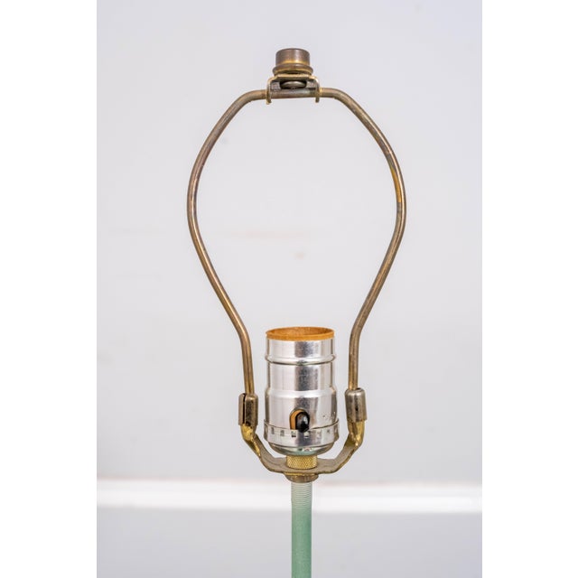 Vintage Metal Tole Palm Tree Island Table Lamp For Sale - Image 11 of 14