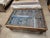 Antique Door Coffee Table With Glass Top For Sale - Image 4 of 8