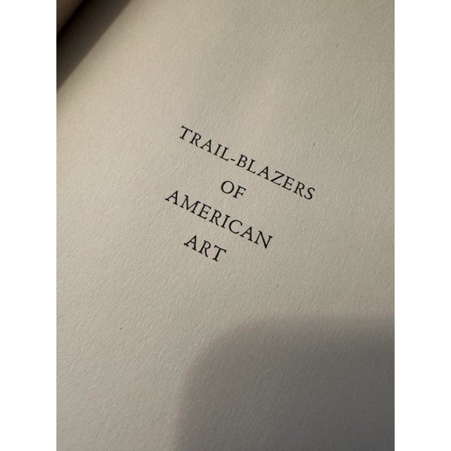 1930s Trail Blazers of American Art 1st Edition Grace Irwin 1930 For Sale - Image 5 of 11