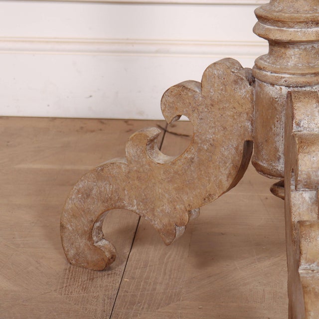 Swedish Painted Lamp Table For Sale - Image 3 of 9