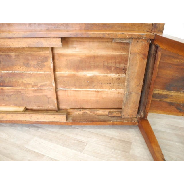 Antique Biedermeier Empire Table in Cherrywood, 1800s For Sale - Image 14 of 18