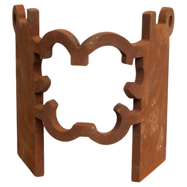 After Chillida, Abstract Sculpture, 1990s, Iron For Sale