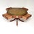 Hollywood Regency Large Antique Military Campaign Drum Table with Leather Top, 1950 For Sale - Image 3 of 11