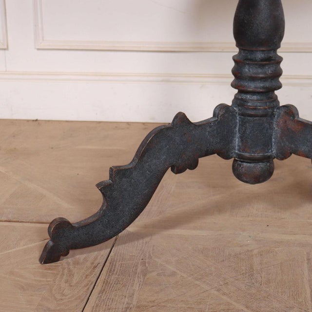 Swedish Painted Supper Table For Sale - Image 3 of 8