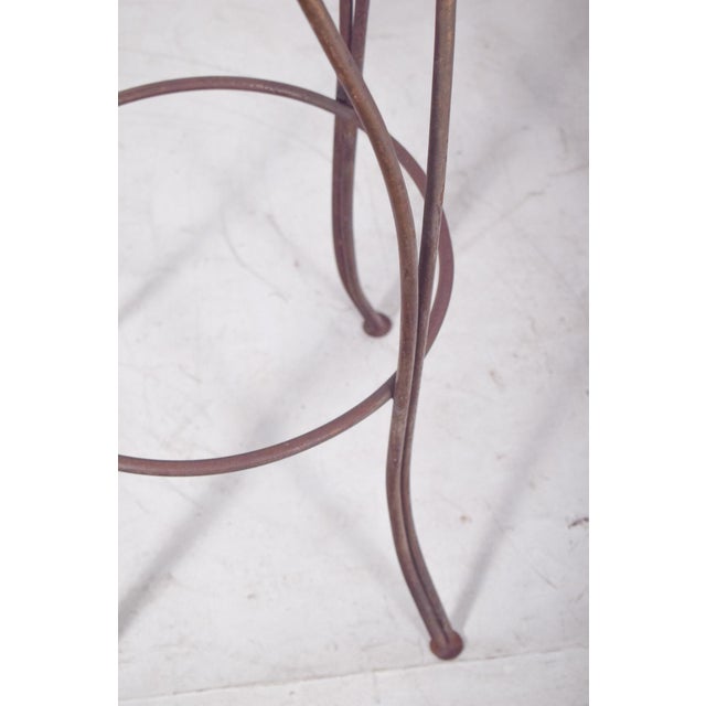 Forest Green Mid-Century Danish Metal High Stools, 1960s, Set of 2 For Sale - Image 8 of 14