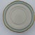Elegant set of ten vintage Castleton China dinner plates in the Tremont pattern, featuring a soft aqua/turquoise border,...