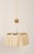 Counterweight Silk Pendant Light by Adolf Loos for J. T. Kalmar, 1955 For Sale - Image 14 of 15