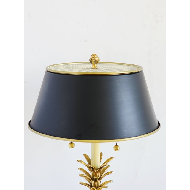 Vintage Frederick Cooper Style Pineapple Form Table Lamp For Sale - Image 10 of 17