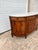 French 19th Century Louis XVI Mahogany Carrara Marble Top Demilune Sideboard For Sale - Image 12 of 12