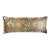 Japanese Silk Bolster Pillow, Gold Brocade, 1920s Obi For Sale