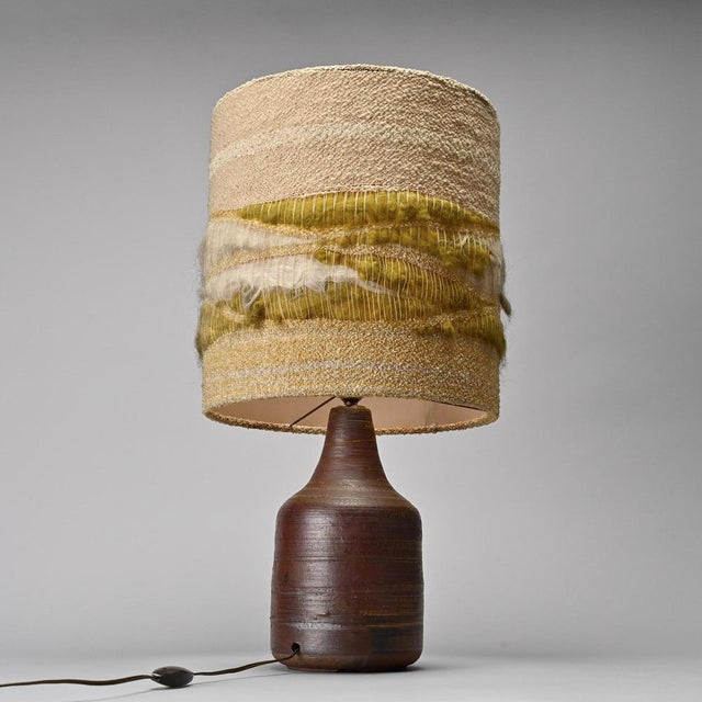 Ceramic Lamp by Jacques Pouchain for Atelier Dieulefit, 1960s For Sale - Image 9 of 12