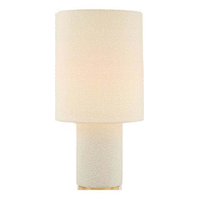 Mitzi Sam 15 in. 1 Light Table Lamp in Aged Brass Finish For Sale