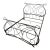 Queen Size Wesley Allen Melody Bed Frame For Sale