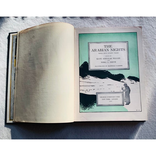 The Arabian Nights: Their Best-Known Tales — Maxfield Parrish / Scribner's, 1947 | From a Nantucket Summer House For Sale - Image 4 of 18