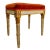 Wood Pair of 19th Century Gustavian Painted & Parcel-Gilt Footstools For Sale - Image 7 of 18