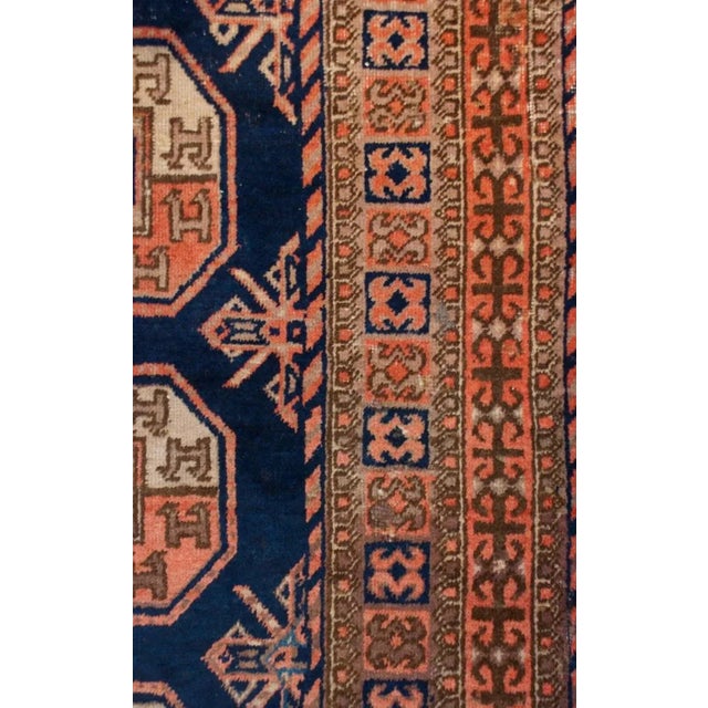 Asian Early 20th Century Samarkand Rug - 4′6″ × 9′6″ For Sale - Image 3 of 4