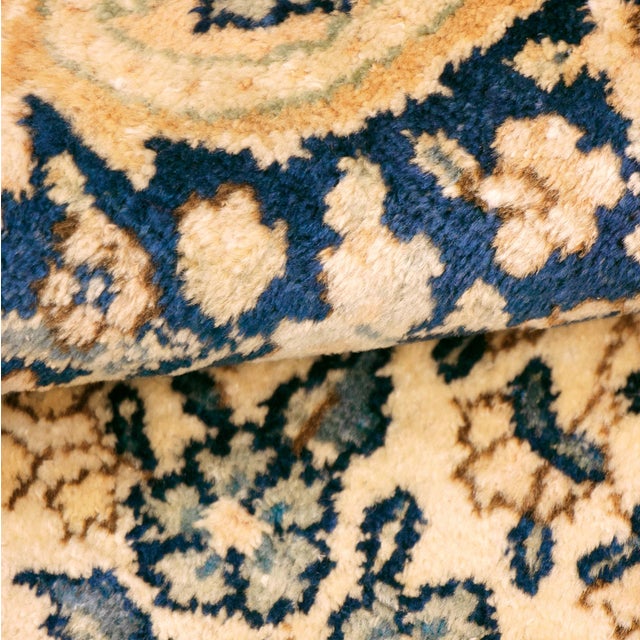 Persian Antique Persian Lavar Rug With Floral Medallion, 3' × 5' For Sale - Image 3 of 4