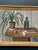 1940s Åke Winnberg, Potted Plant and Green Bottle, 1946, Oil on Canvas, Framed For Sale - Image 5 of 16