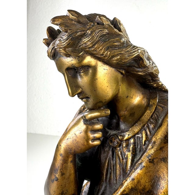 Late 19th Century Late 19 Century Antique Grand Tour French Classical Bronze For Sale - Image 5 of 12
