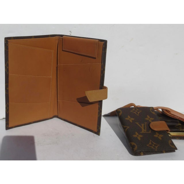 Burnt Umber Louis Vuitton Group of 5 Purses- Group of 5 For Sale - Image 8 of 11