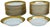 Early 20th Century Green & Golden Haviland French Limoges Service for Twelve- 111 Pieces For Sale - Image 14 of 18