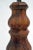 Wood Tall Hand-Carved Balustrade Redwood Lamp For Sale - Image 7 of 7