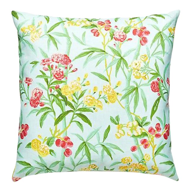 The House of Scalamandré Lanai Outdoor Pillow, Passion Fruit For Sale