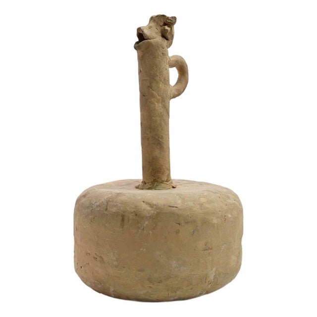 Sirio Pellegrini, Urn Terracotta Sculpture, 1960s, Terracotta For Sale
