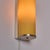 1940s Finnish Yellow Cylindrical Glass & Metal Plug-in Wall Lamp For Sale - Image 14 of 18