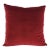 Schumacher Gainsborough Velvet in Burgundy Pillow Cover For Sale