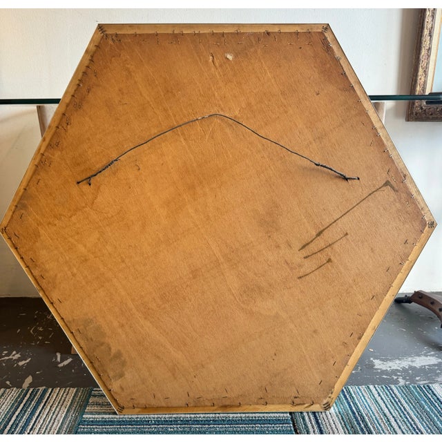 1970s Hexagonal Mirrored Wall Sculpture Attributed to Milo Baughman for Thayer Coggin For Sale In Miami - Image 6 of 6