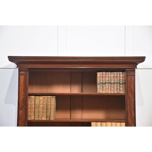 Mahogany Open Bookcase, 19th Century For Sale - Image 3 of 16