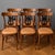 Vintage Bentwood Chairs with Black Lyre-Shaped Backrest, 1930s, Set of 6 For Sale - Image 10 of 10